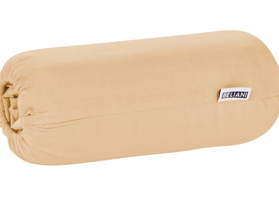 Lencol-Capa Em Algodao Cor De Areia 200 X 200 Cm Janbu