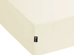 Lencol-Capa Em Algodao Creme 200 X 200 Cm Janbu