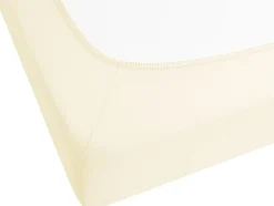 Lencol-Capa Em Algodao Creme 200 X 200 Cm Janbu