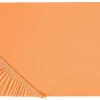 Lencol-Capa Em Algodao Laranja 200 X 200 Cm Janbu