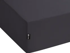 Lencol-Capa Em Algodao Preto 90 X 200 Cm Hofuf