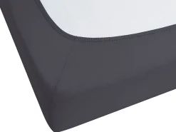 Lencol-Capa Em Algodao Preto 90 X 200 Cm Hofuf