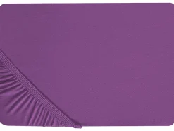 Lencol-Capa Em Algodao Purpura 200 X 200 Cm Janbu