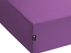 Lencol-Capa Em Algodao Purpura 200 X 200 Cm Janbu