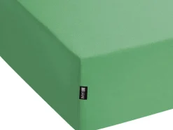 Lencol-Capa Em Algodao Verde 200 X 200 Cm Janbu