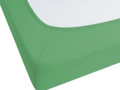 Lencol-Capa Em Algodao Verde 200 X 200 Cm Janbu