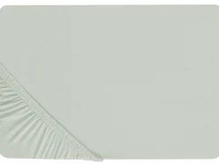 Lencol-Capa Em Algodao Verde Claro 200 X 200 Cm Janbu