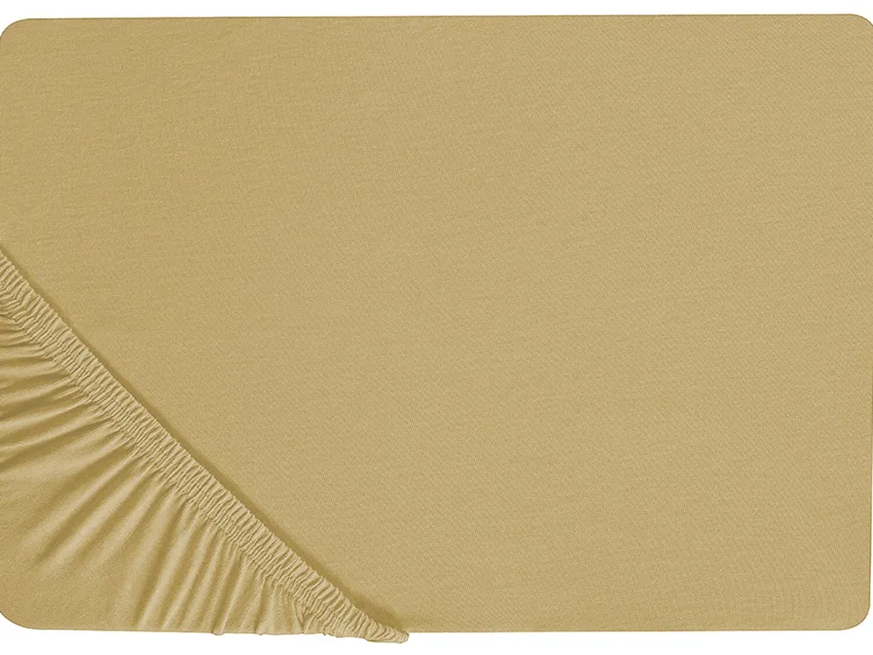 Lencol-Capa Em Algodao Verde Azeitona 200 X 200 Cm Janbu