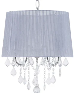 Lustre Cinzento Claro Evans