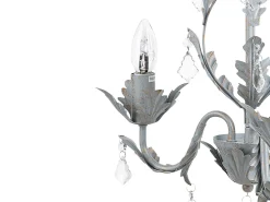 Lustre Cinzento Para 3 Lampadas Isen