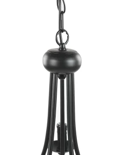 Lustre Em Metal Preto Dabus