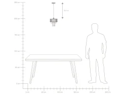 Lustre Transparente Adorn
