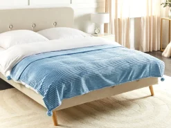 Manta 150 X 200 Cm Azul Kaweri