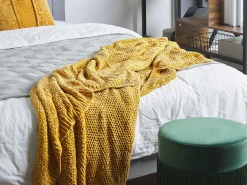 Manta Amarela 150 X 200 Cm Haifa