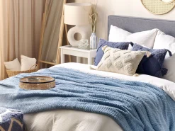 Manta Azul 200 X 220 Cm Bjas