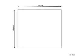 Manta Azul 200 X 220 Cm Bjas