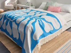 Manta Azul 130 X 170 Cm Kihun