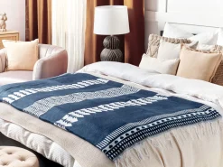 Manta Azul 130 X 170 Cm Tarlay