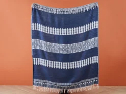 Manta Azul 130 X 170 Cm Tarlay