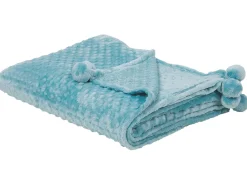 Manta Azul Claro 200 X 220 Cm Samur