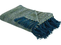 Manta Azul E Verde 130 X 170 Cm Paire