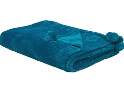 Manta Azul Turquesa 200 X 220 Cm Saitler