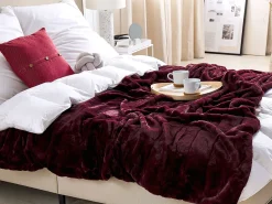 Manta Borgonha 180 X 220 Cm Tantan