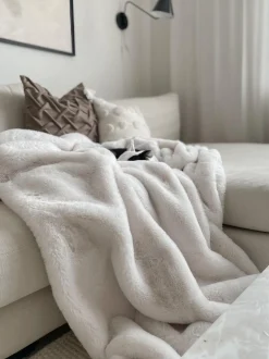 Manta Branca 200 X 220 Cm Chaab