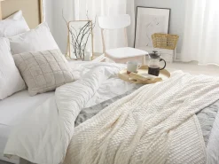 Manta Branca Nata 200 X 220 Cm Samur