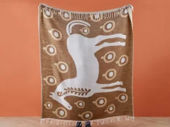 Manta Castanha 130 X 170 Cm Siddha