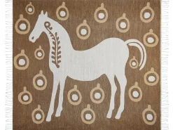 Manta Castanha 130 X 170 Cm Siddha