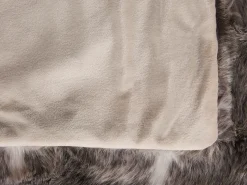 Manta Castanha E Branca 180 X 220 Cm Taddart