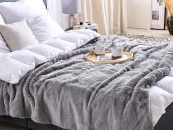 Manta Cinzenta 200 X 220 Cm Chaab