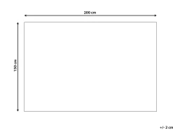 Manta Cinzenta 150 X 200 Cm Kosi