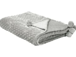 Manta Cinzenta Clara 200 X 220 Cm Samur
