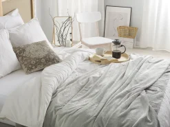 Manta Cinzenta Clara 200 X 220 Cm Saitler