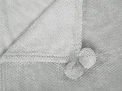 Manta Cinzenta Clara 200 X 220 Cm Saitler