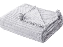 Manta Cinzenta Clara 150 X 200 Cm Kaweri