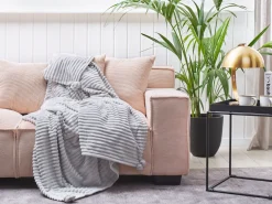 Manta Cinzenta Clara 150 X 200 Cm Kaweri