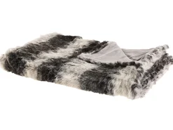 Manta Cinzenta E Branca 180 X 220 Cm Taza