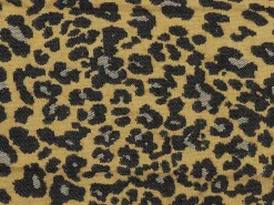 Manta Com Padrao Leopardo Castanho E Preto 130 X 170 Cm Jamune