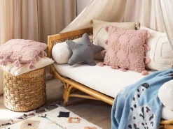 Manta Decorativa Azul 130 X 170 Cm Limgha