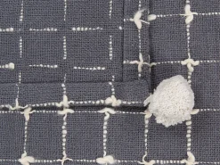 Manta Decorativa Cinzenta 125 X 150 Cm Yasam