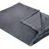 Manta Decorativa Cinzento 200 X 220 Bayburt