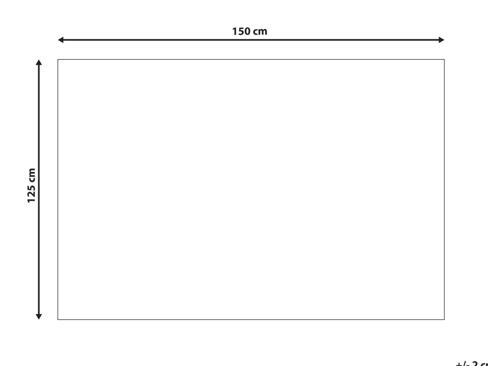 Manta Decorativa Cor De Areia 125 X 150 Cm Namdu