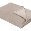 Manta Decorativa Creme 200 X 220 Cm Bayburt