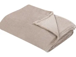 Manta Decorativa Creme 200 X 220 Cm Bayburt