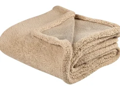 Manta Decorativa Creme 125 X 150 Cm Mirge