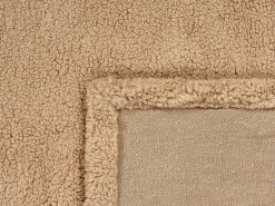 Manta Decorativa Creme 125 X 150 Cm Mirge