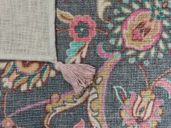 Manta Decorativa Em Algodao Multicolor 130 X 180 Cm Dibrugarh